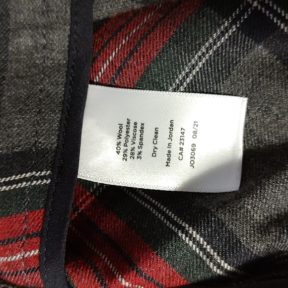 Talbots Plaid  Pants NWT - Picture 8 of 9